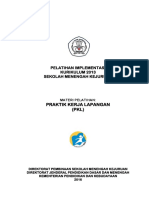 Praktik Kerja Lapangan (PKL) : Pelatihan Implementasi Kurikulum 2013 Sekolah Menengah Kejuruan
