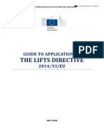 Guide to Lifts Directive 2014/33/EU