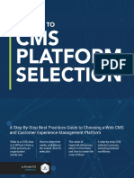 A Guide To CMS Platform Selection