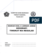 Kumpulan Naskah Soal KSM Tngkat Nasional Tahun 2017 PDF