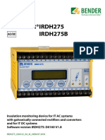 Isometer®Irdh275 IRDH275B: Manual
