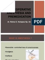 Preoperative Anesthesia and Premedication