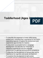 Toddlerhood (Ages 2 and 4)