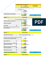 Embeded Depth of Pole Foundation Site Mozambique Method 1: Rule of Thumb Method