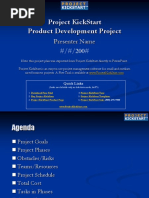 Project Kickstart Product Development Project.ppt