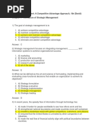 Chapter 1 The Nature of Strategic Management: Strategic Management: A Competitive Advantage Approach, 16e (David)