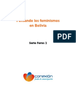 Feminismos na Bolivia