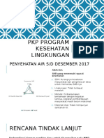 PKP Program Kesehatan Lingkungan S.D Desember 2017