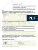 The topic and subject markers は and が