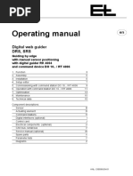 Operating Manual: en Digital Web Guider DRS, Srs