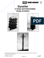 Dynavar: Station Class and Intermediate Surge Arresters