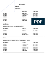 Horarios Filosofia 2 2018