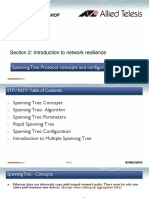 2 - Spanning Tree Protocol Concepts and Configuration 1