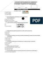 Examen Conduccion Teorica Tipo E Riobamba 1 Va