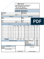 Revised Invoice