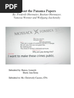 About The Panama Papers: By: Frederik Obermaier, Bastian Obermayer, Vanessa Wormer and Wolfgang Jaschensky