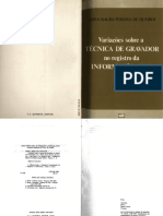 (Maria - Isaura - Pereira - de - Queiroz) Técnica de Gravador PDF