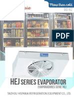 Series Evaporator: Evaporadores Serie Hej