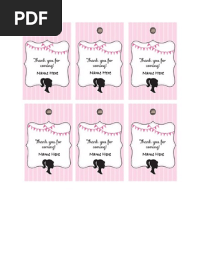 Gift Tag Template 34