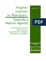 Reforming Pakistan's Higher Education