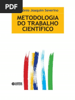 MTC - Metodologia Do Trabalho Científico - 23ª Edição - Severino - EBOOK_Escolhido
