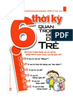 6 Thoi Ky Quan Trong de Day Tre