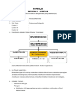 Formulir Informasi Jabatan