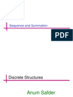 Sequence and Summation