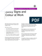 Health and Safety - Safety Signs and Colour at Work PDF