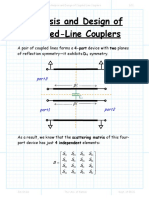 Analysis and Design of Coupled Line Couplers PDF