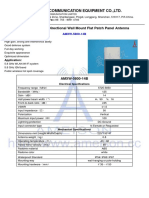 AMXW-5800-14B (5725 - 5850 MHZ Directional Wall Mount Flat Patch Panel Antenna) PDF