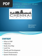 Comprehensive Mobility Plan Chennai