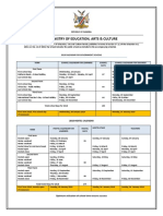 954 Approved School Calendar For 2018