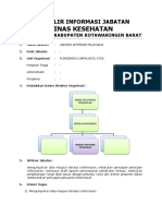 Formulir Informasi Jabatan Asisten Apoteker Pelaksana