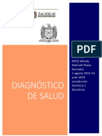 Diagnostico Salud Sauceda de La Borda 2014