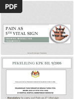 Pain As 5th Vital Signs