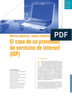 El Caso de Un Proveedor de Servicios de Internet (ISP) : Nuevos Negocios, Nuevos Modelos