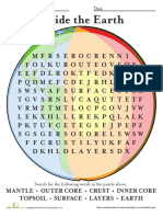 Earth Word Search PDF