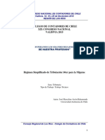 14 PYME Régimen Simplificado de Tributación 14ter Para La Mipyme- Area IV