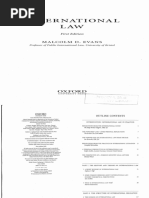 Evans International Law