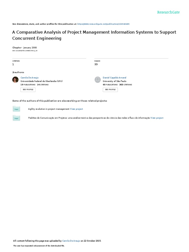 A Comparative Analysis of Project Management Information Systems To ...