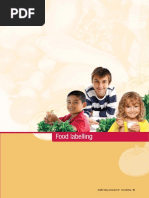 Healthy Eating Curriculum Kit Food Labelling