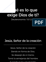 Qué Es Lo Que Exige Dios de Ti