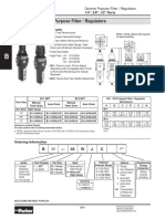 B11 Data Sheet - Regulador de Presión