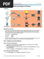 3.2.2.5 Packet Tracer - Install and Configure IoT Devices