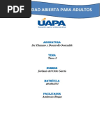 Tarea 3 Ser Humano y Desarrollo Sostennible