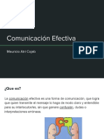 Comunicacion Efectiva - Mauricio Atri Cojab