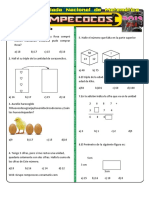 Resolución de problemas matemáticos para 1ro de primaria