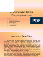 Instrumen Dan Teknik Pengumpulan Data PDF