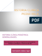 Historia clinica pediatrica